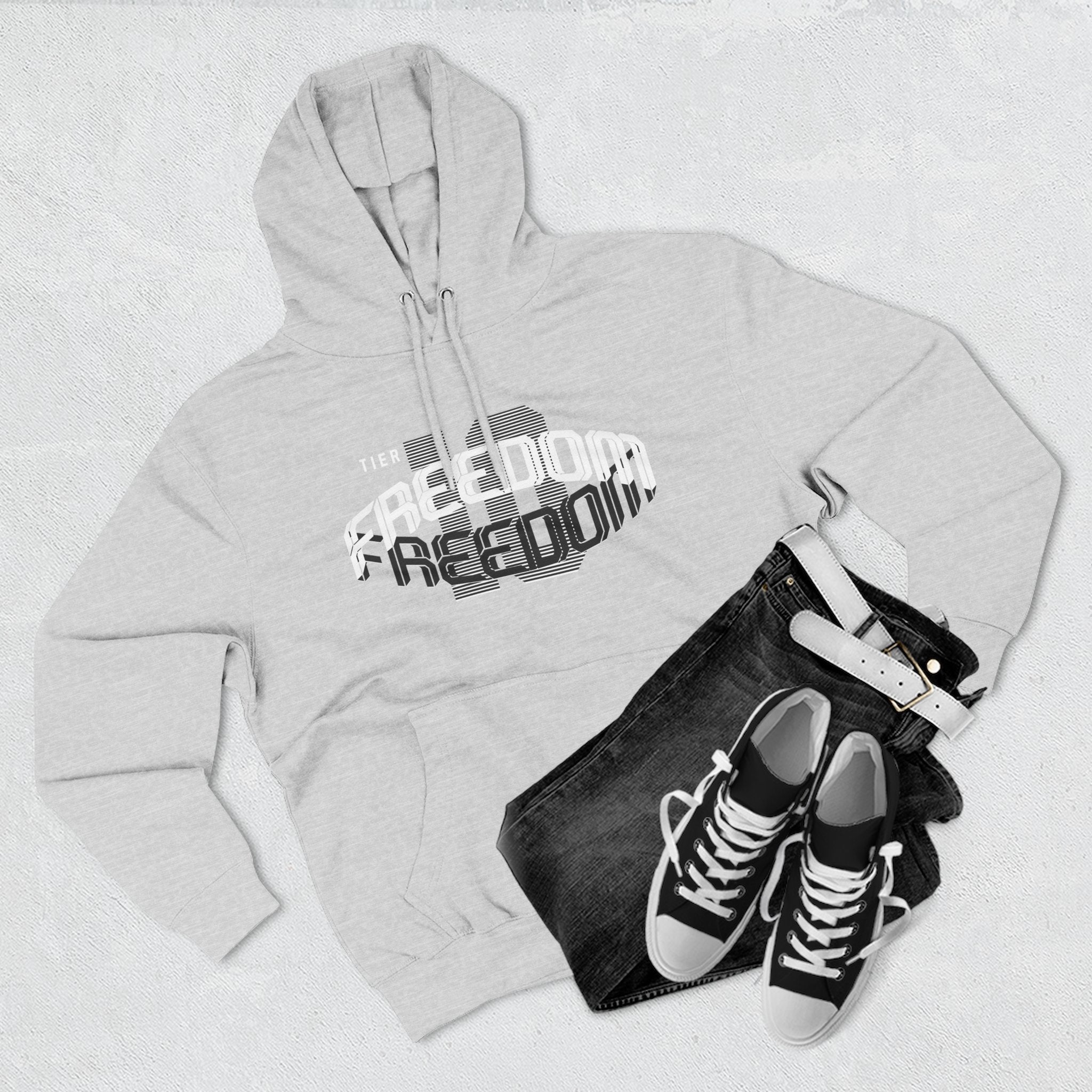 Extreme Offroad Hoodie — "Financially Unstable" Graphic Fleece Pullover