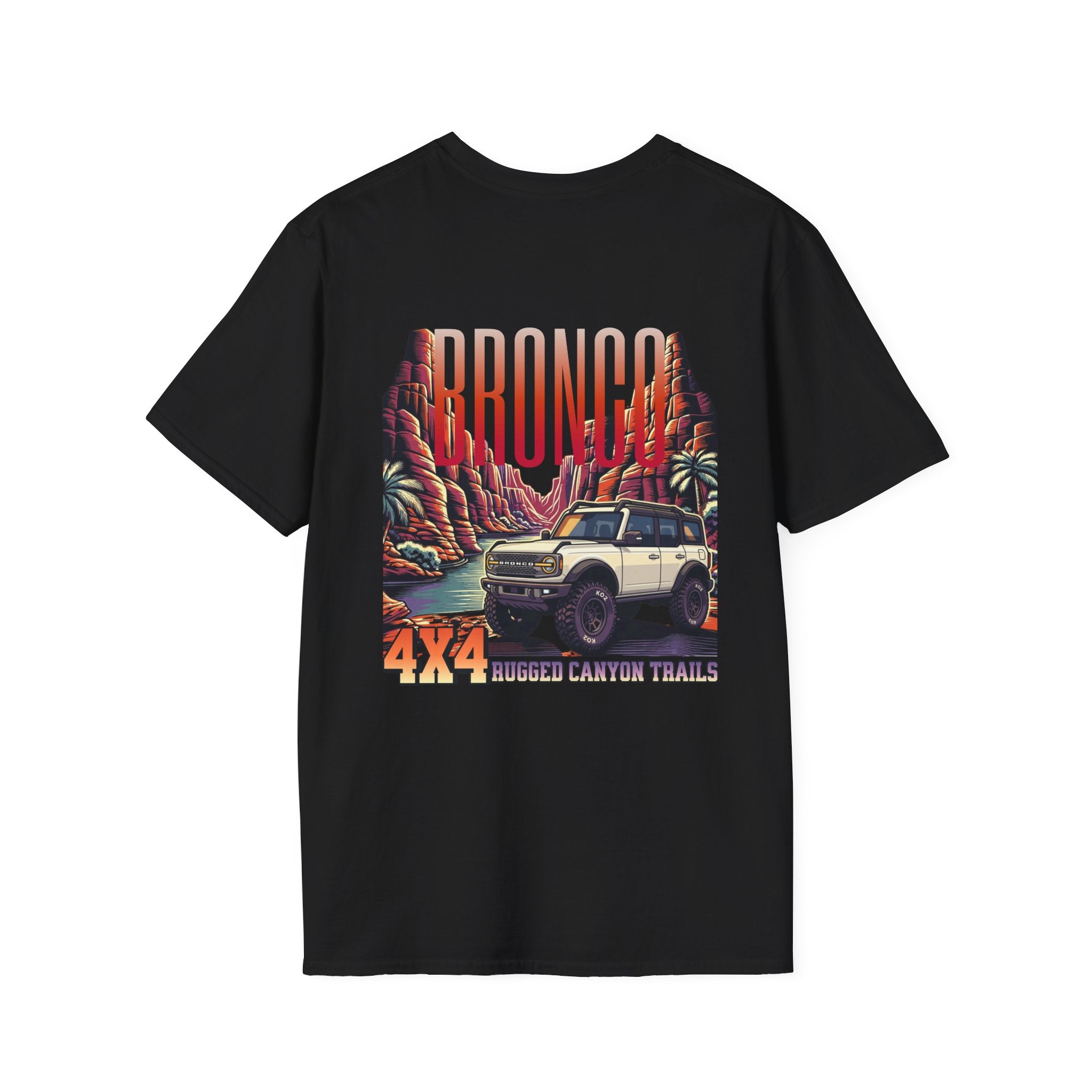 Bronco 4x4 T-Shirt — Outdoor Travel Graphic Tee