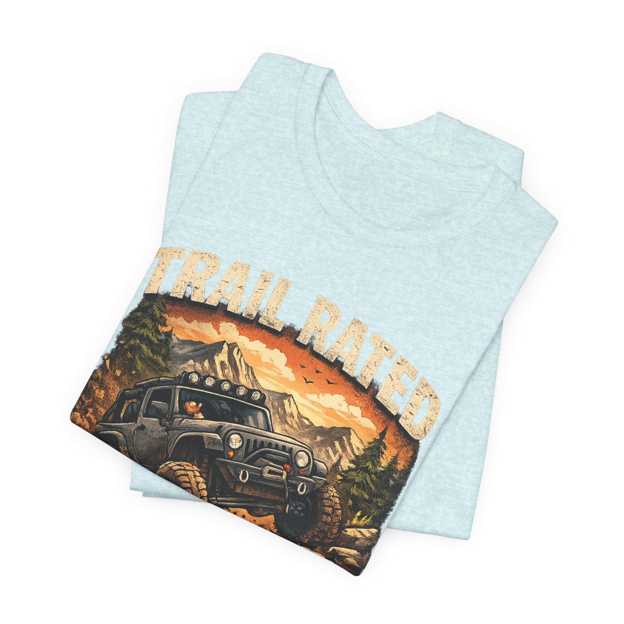 Trail Rated T-Shirt — Off-Road Adventure Graphic Tee