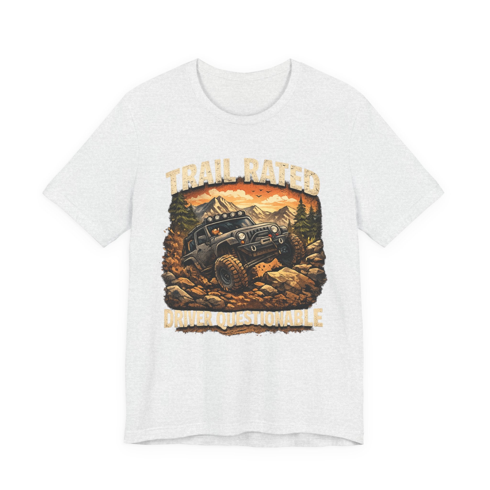 Trail Rated T-Shirt — Off-Road Adventure Graphic Tee