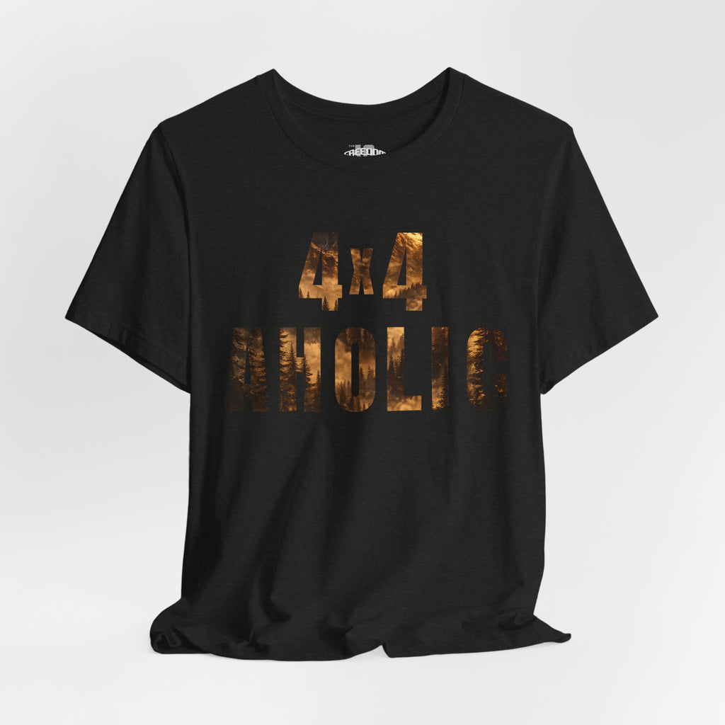 4x4 Aholic Tee — Off‑Road 4x4 Enthusiast Graphic T-Shirt