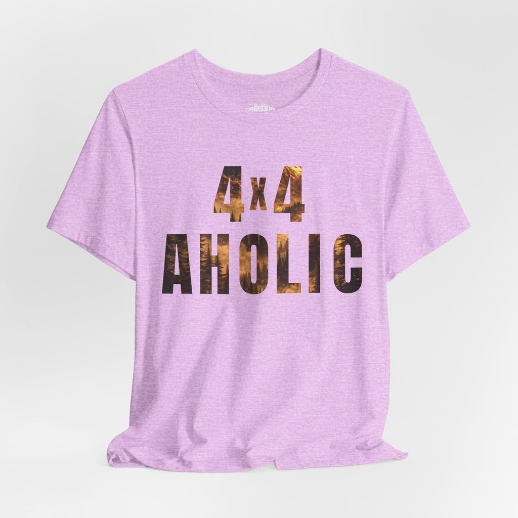 4x4 Aholic Tee — Off‑Road 4x4 Enthusiast Graphic T-Shirt