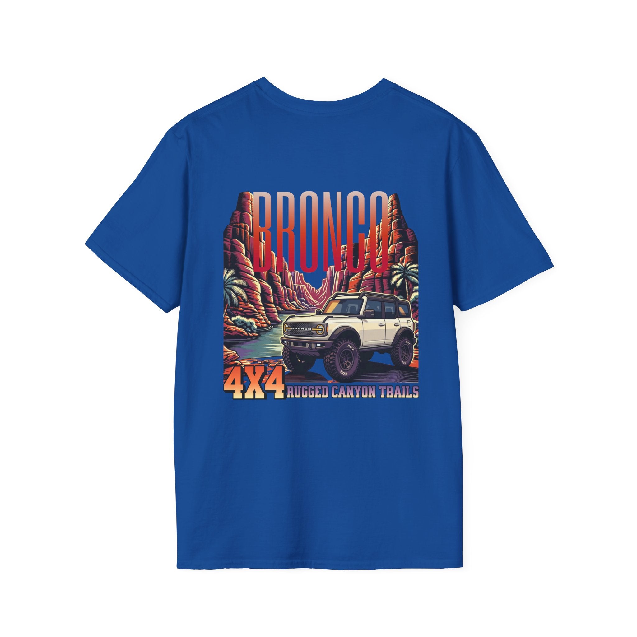 Bronco 4x4 T-Shirt — Outdoor Travel Graphic Tee
