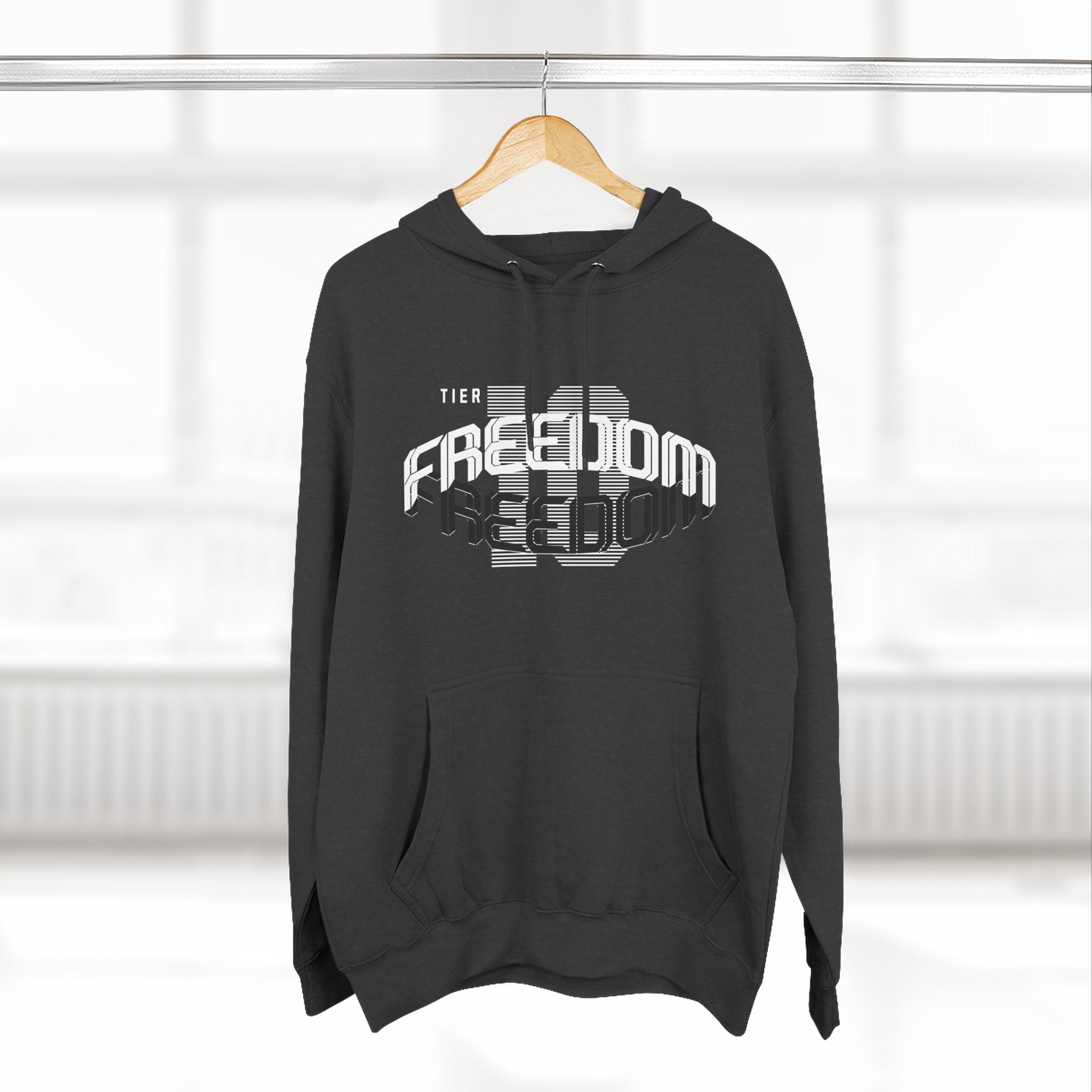Extreme Offroad Hoodie — "Financially Unstable" Graphic Fleece Pullover