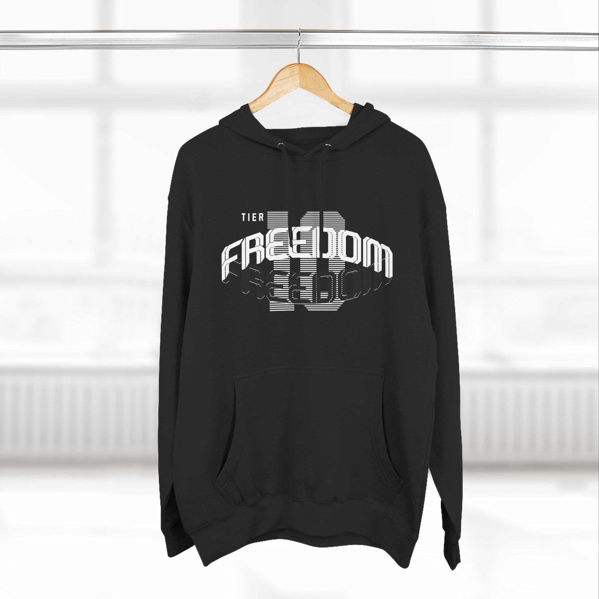 Extreme Offroad Hoodie — "Financially Unstable" Graphic Fleece Pullover