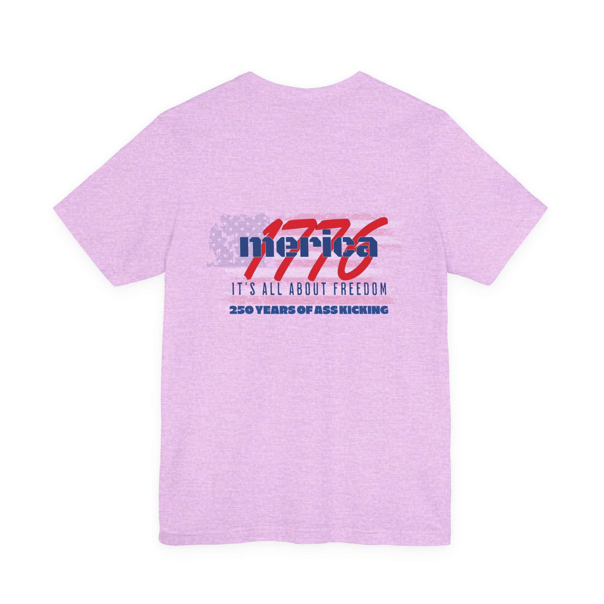 1776 Merica Freedom T-Shirt — Patriotic 'It's All About Freedom' Tee