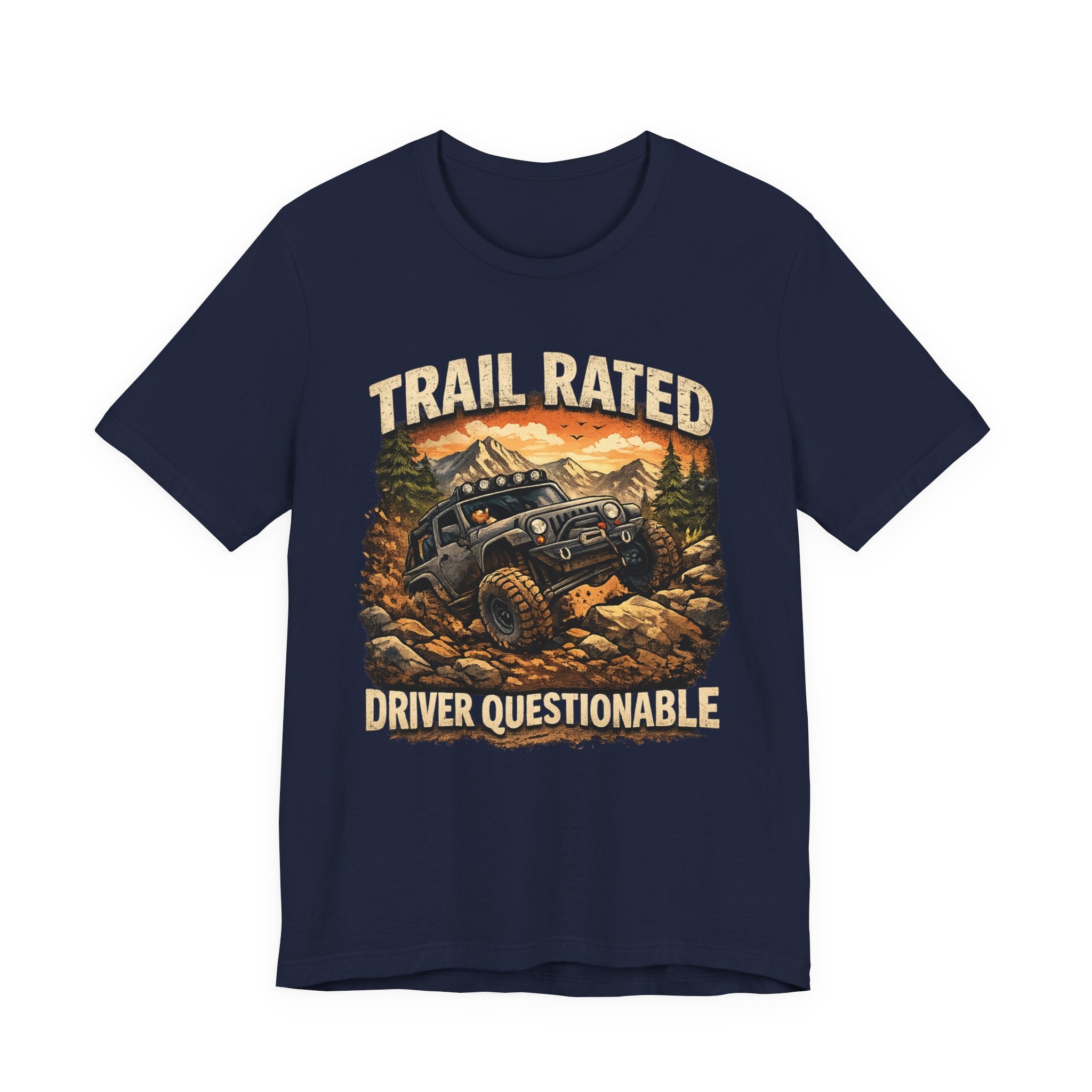 Trail Rated T-Shirt — Off-Road Adventure Graphic Tee