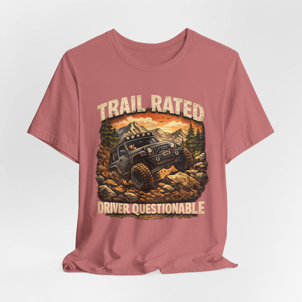 Trail Rated T-Shirt — Off-Road Adventure Graphic Tee