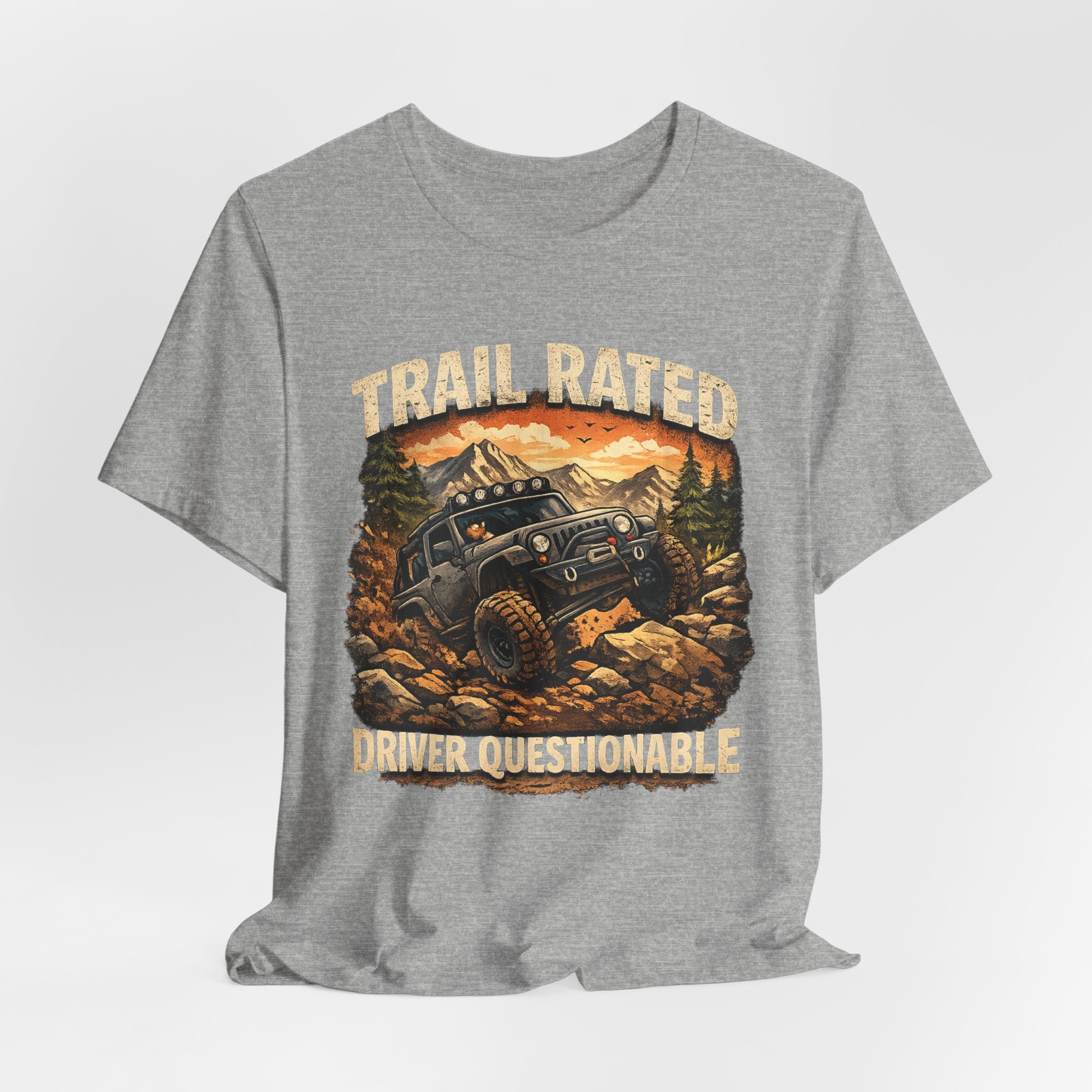 Trail Rated T-Shirt — Off-Road Adventure Graphic Tee