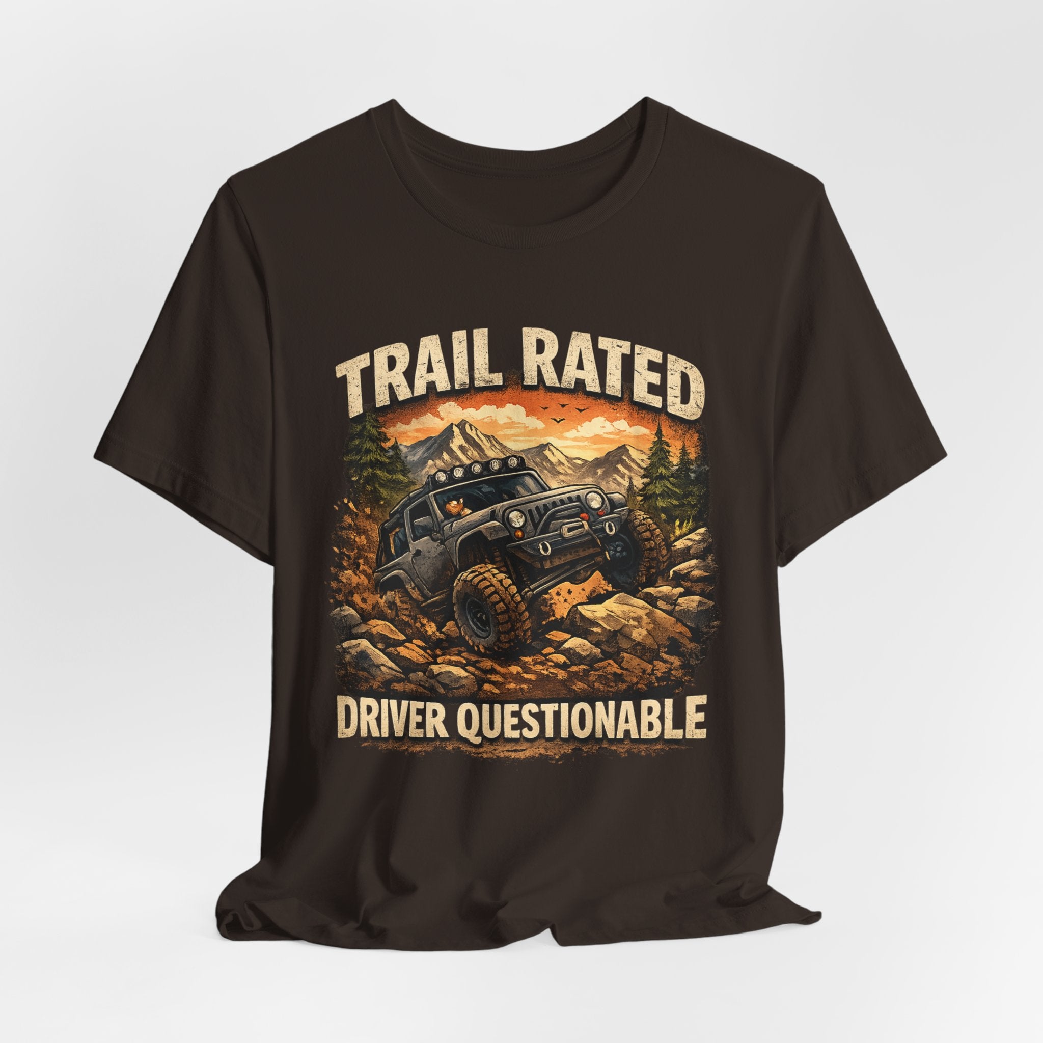 Trail Rated T-Shirt — Off-Road Adventure Graphic Tee