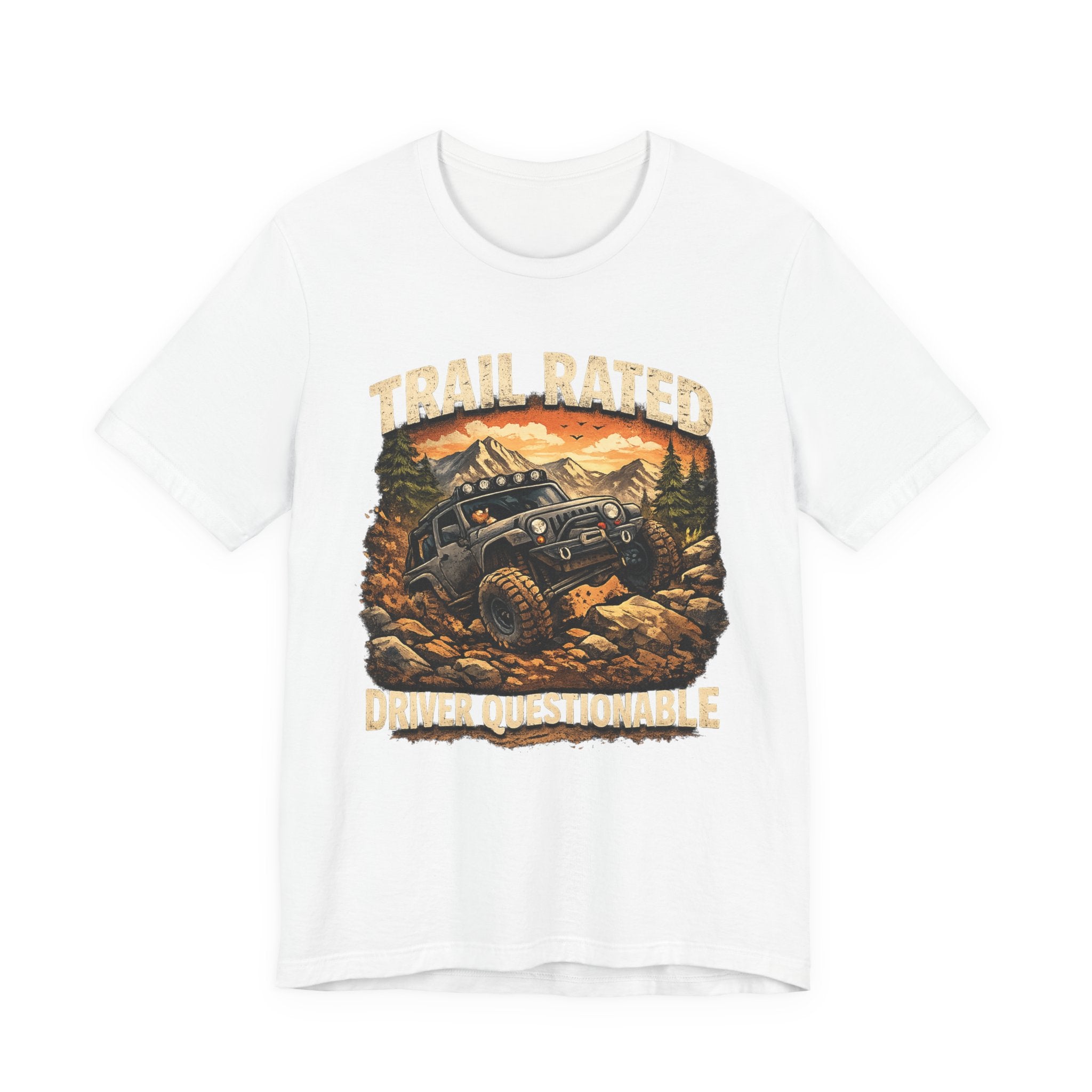 Trail Rated T-Shirt — Off-Road Adventure Graphic Tee