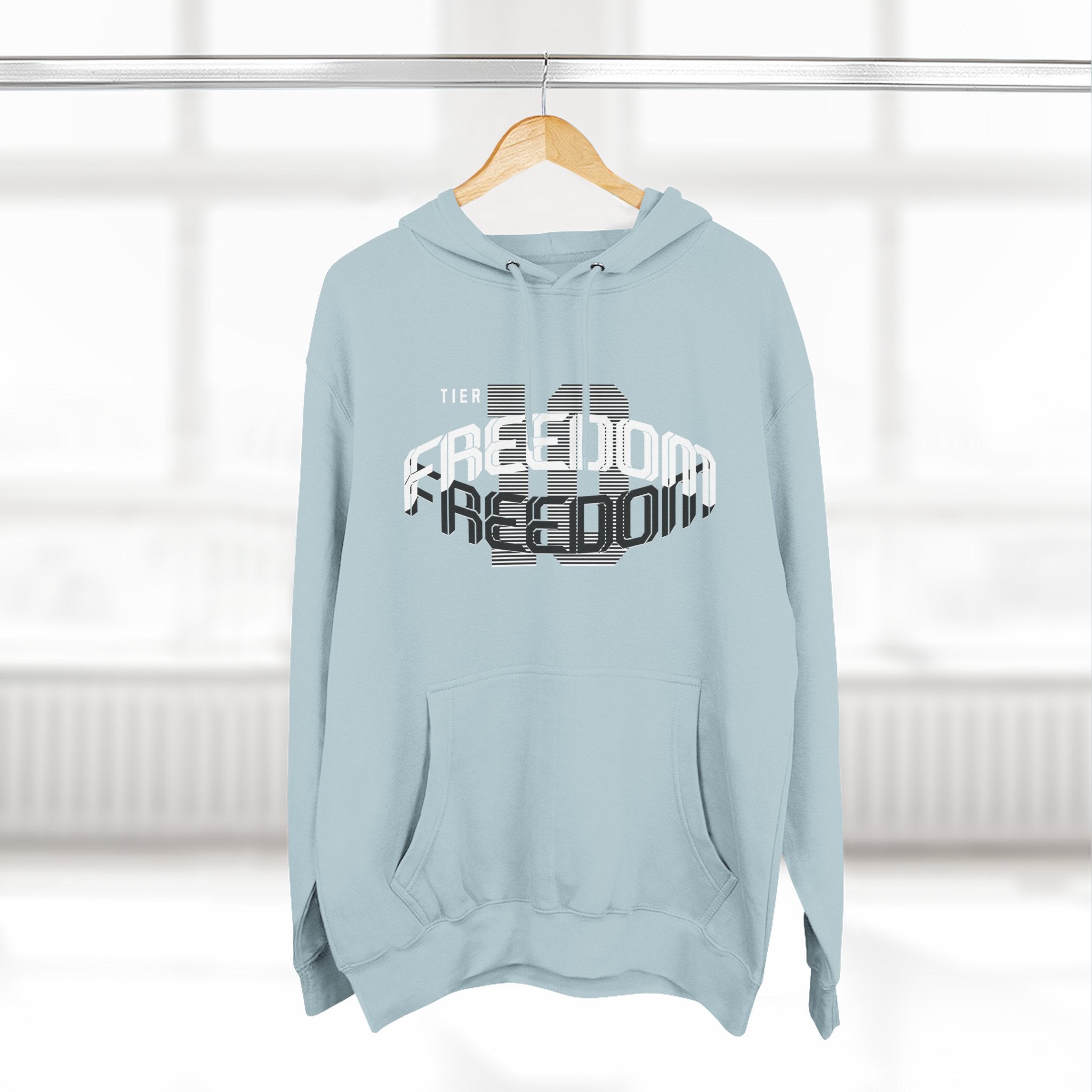 Extreme Offroad Hoodie — "Financially Unstable" Graphic Fleece Pullover