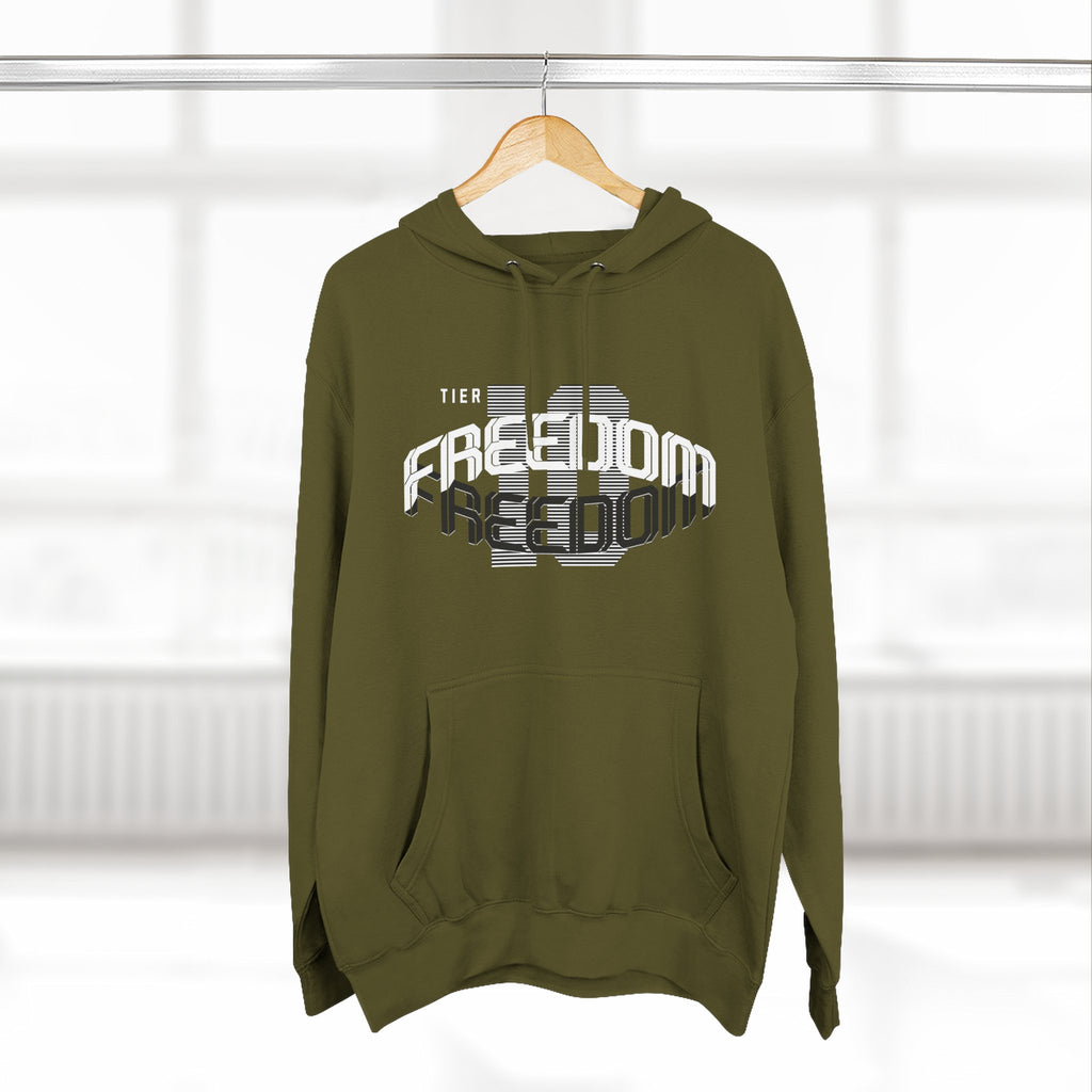 Extreme Offroad Hoodie — "Financially Unstable" Graphic Fleece Pullover