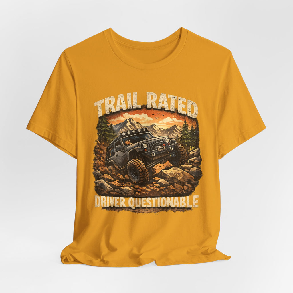 Trail Rated T-Shirt — Off-Road Adventure Graphic Tee