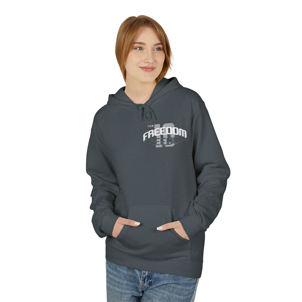 Hoodie — "Where Shit Gets Real" Bold Graphic Pullover