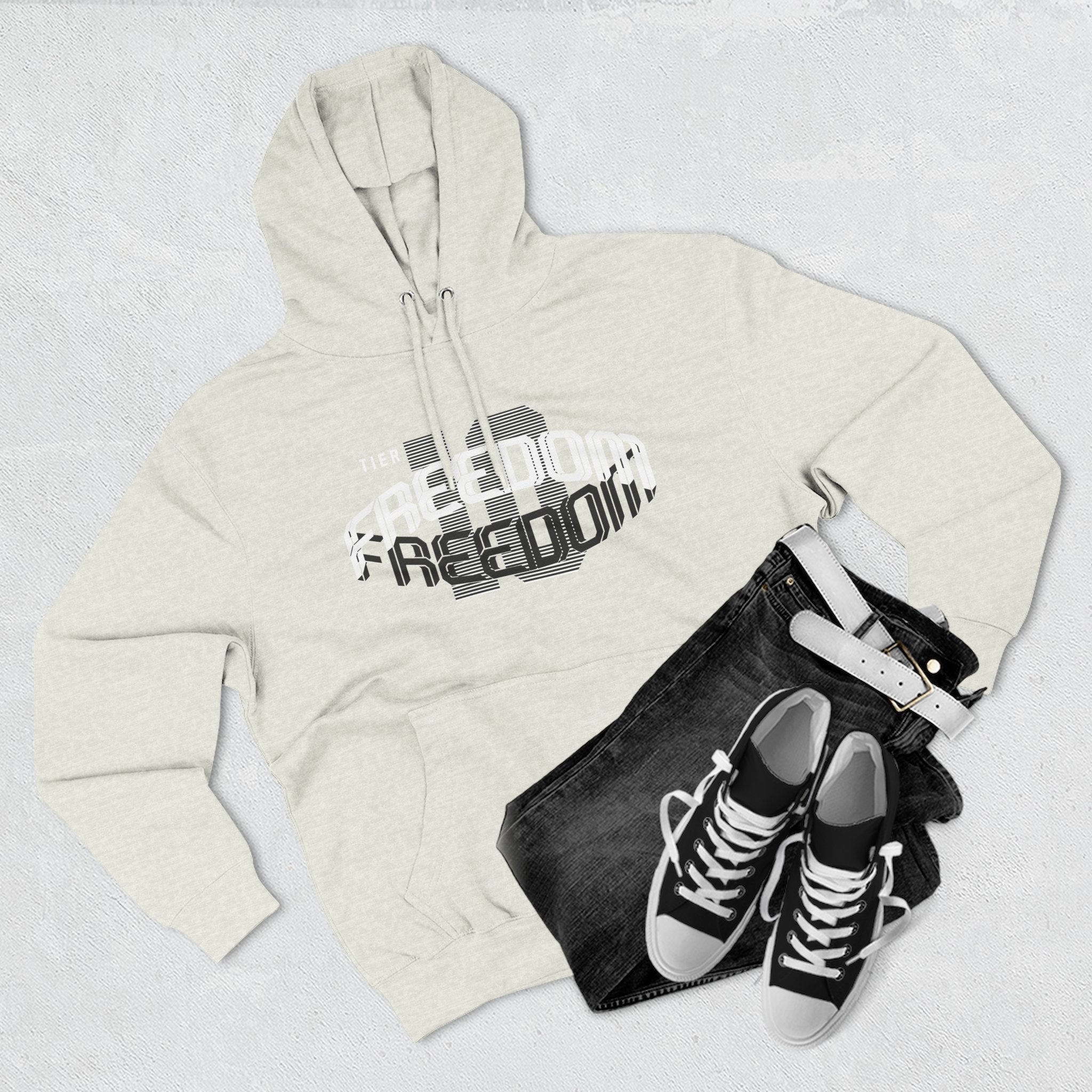 Extreme Offroad Hoodie — "Financially Unstable" Graphic Fleece Pullover
