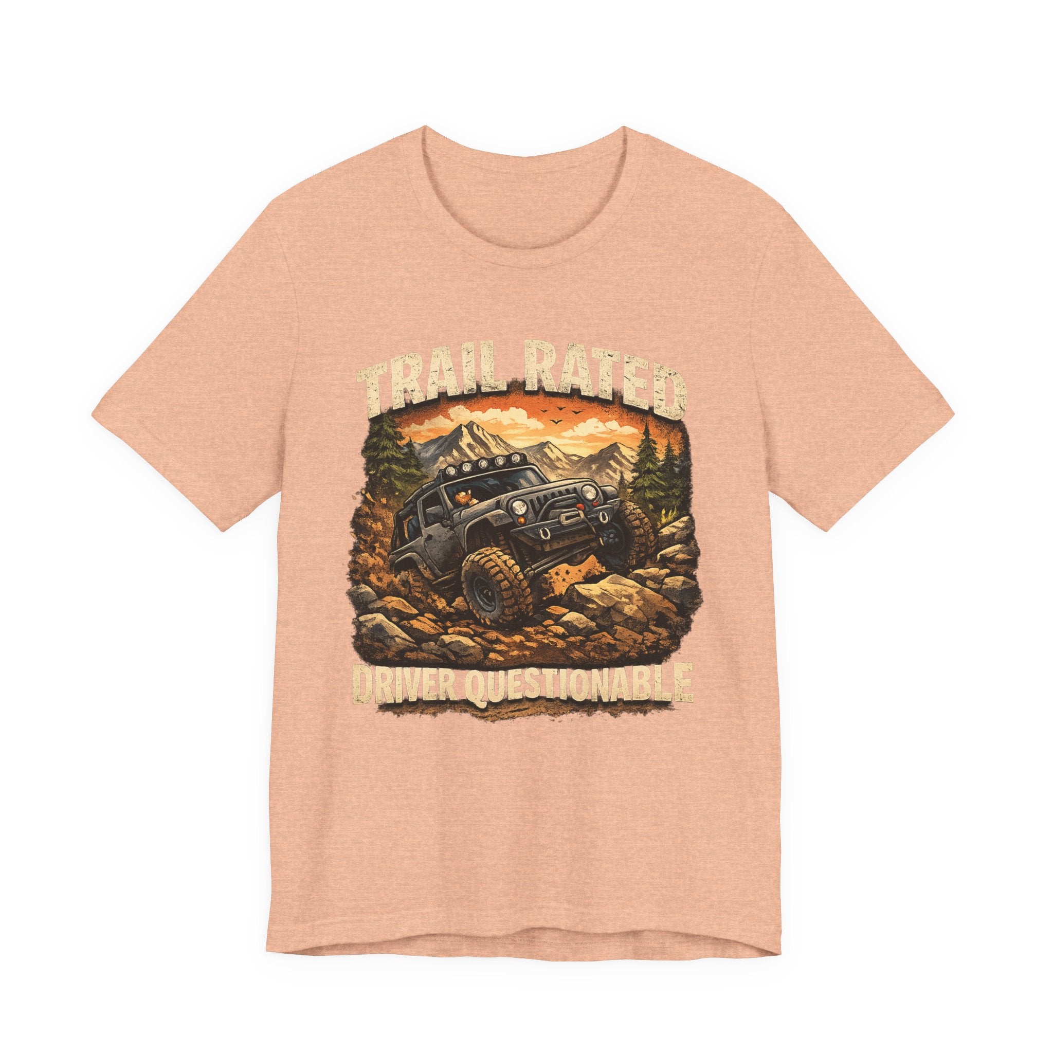 Trail Rated T-Shirt — Off-Road Adventure Graphic Tee