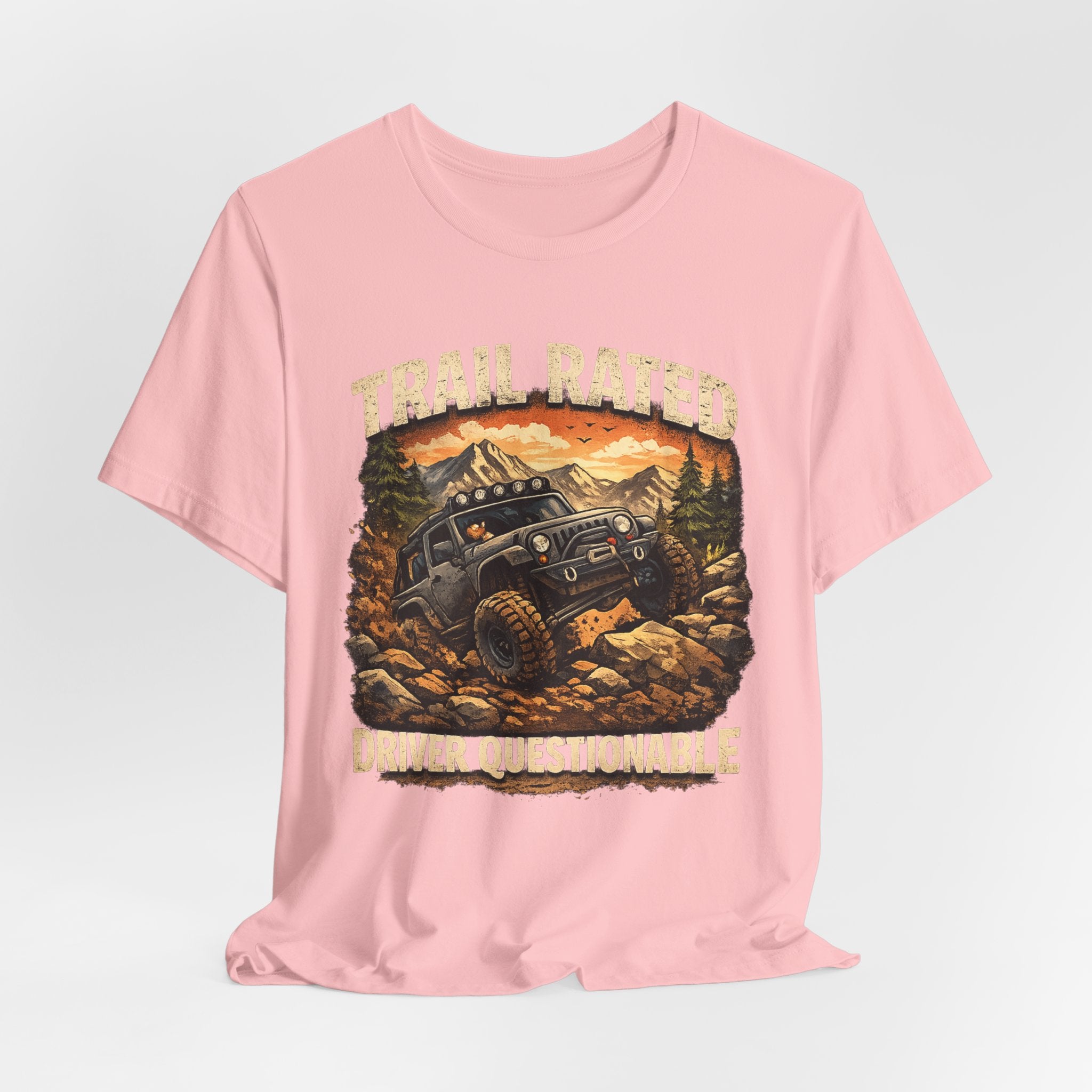 Trail Rated T-Shirt — Off-Road Adventure Graphic Tee