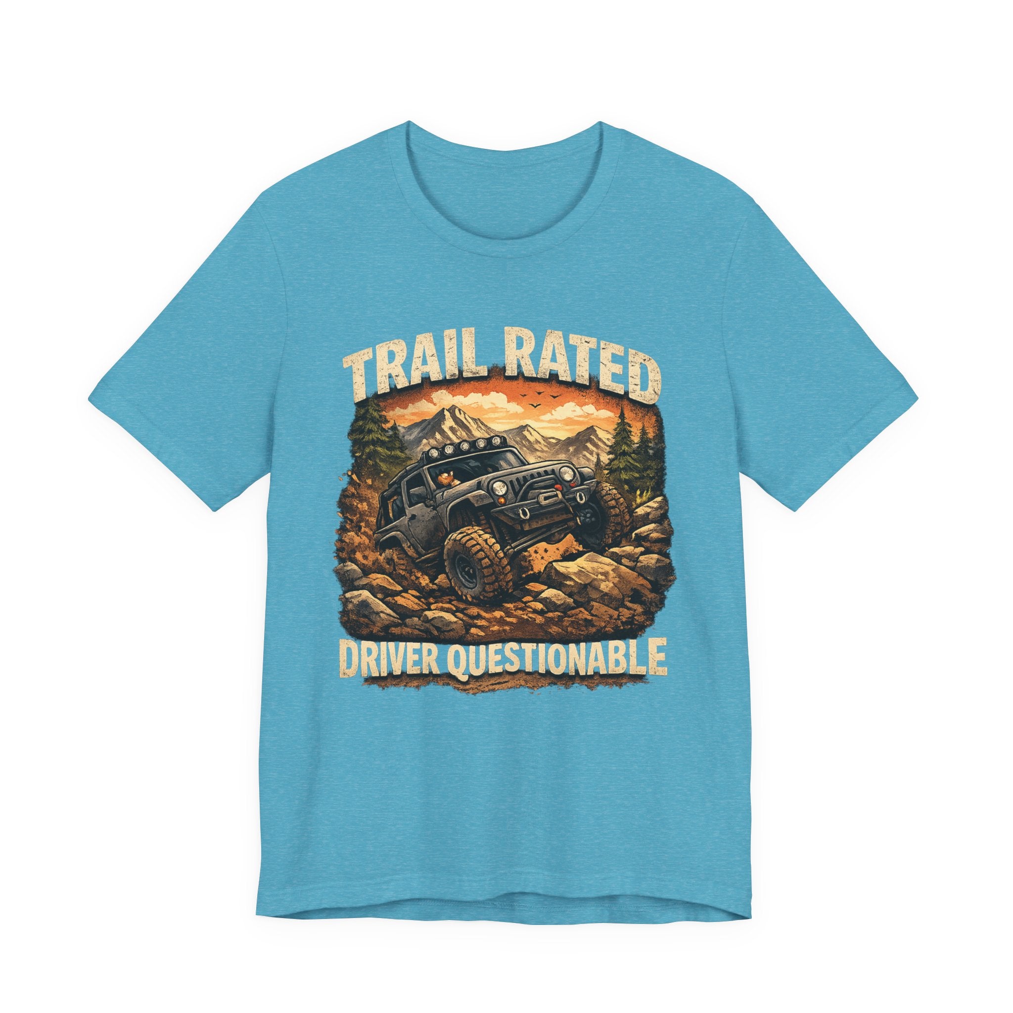 Trail Rated T-Shirt — Off-Road Adventure Graphic Tee