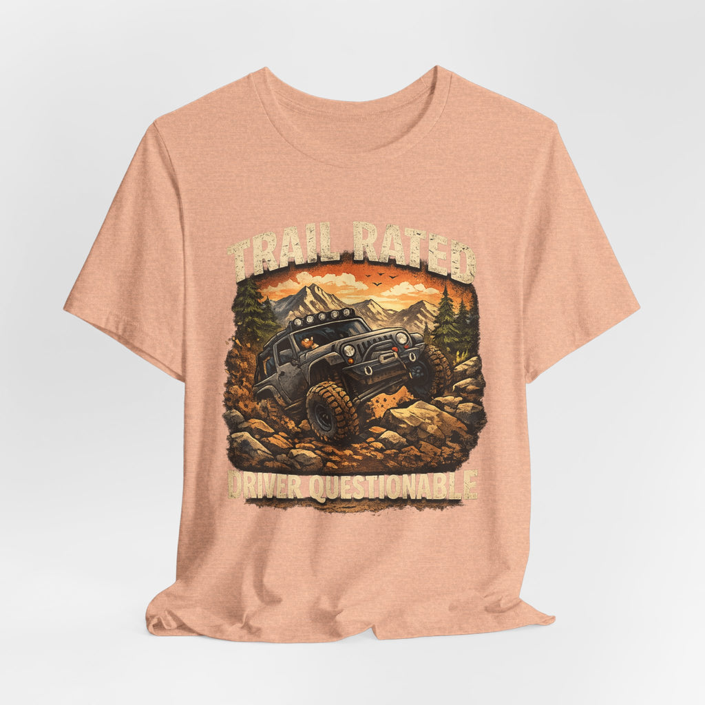 Trail Rated T-Shirt — Off-Road Adventure Graphic Tee