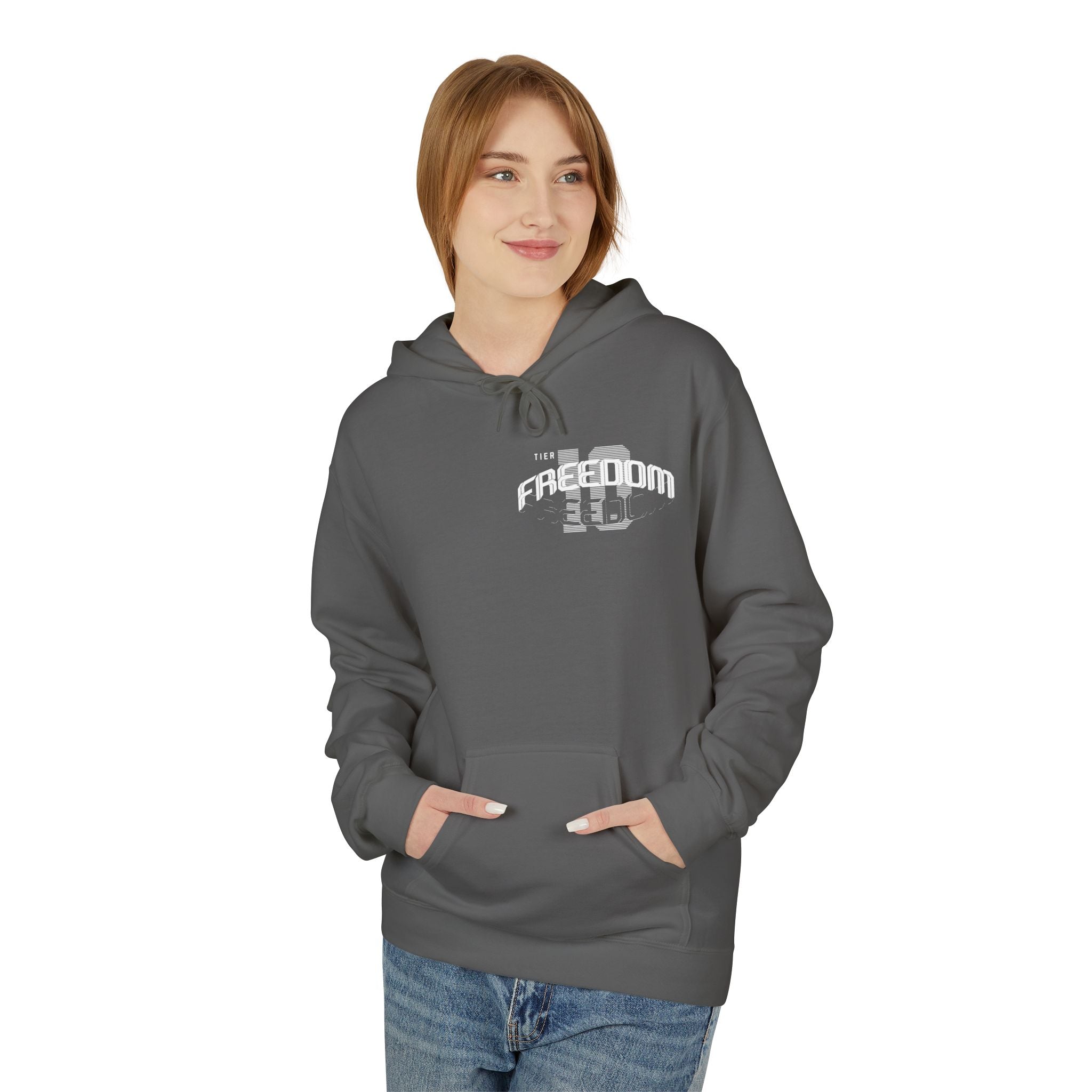 Hoodie — "Where Shit Gets Real" Bold Graphic Pullover