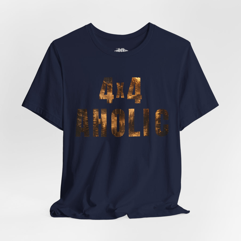 4x4 Aholic Tee — Off‑Road 4x4 Enthusiast Graphic T-Shirt