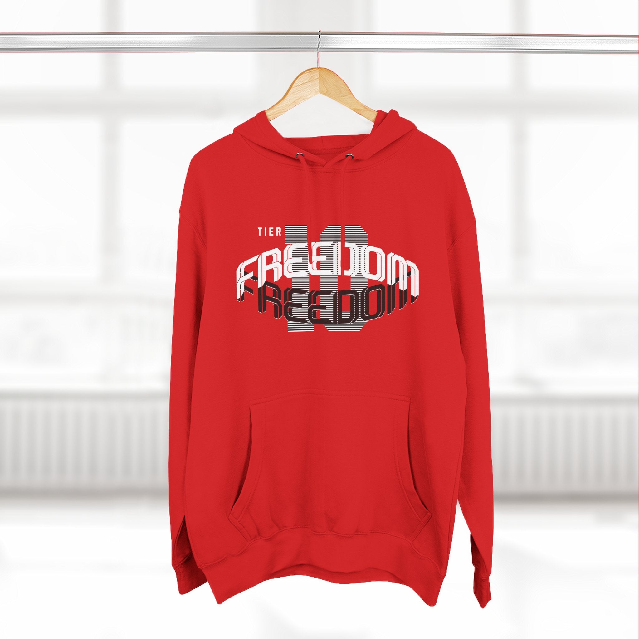 Extreme Offroad Hoodie — "Financially Unstable" Graphic Fleece Pullover