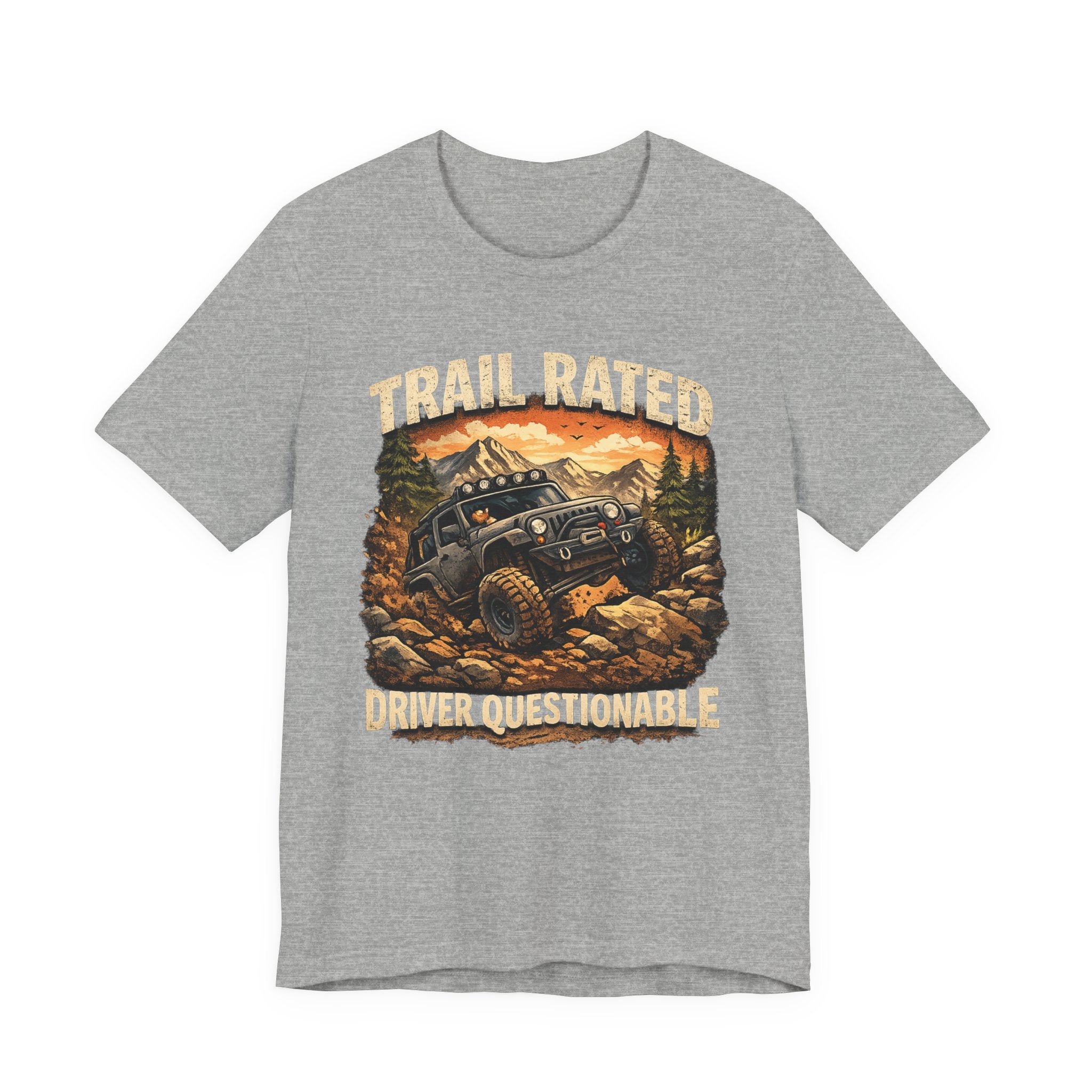 Trail Rated T-Shirt — Off-Road Adventure Graphic Tee