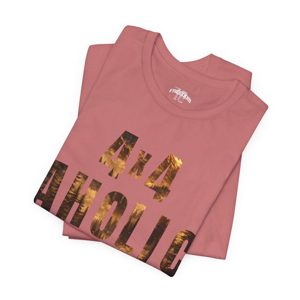 4x4 Aholic Tee — Off‑Road 4x4 Enthusiast Graphic T-Shirt