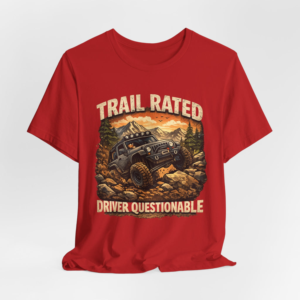 Trail Rated T-Shirt — Off-Road Adventure Graphic Tee