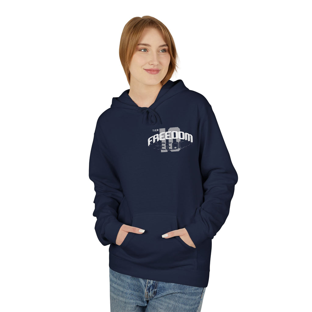 Hoodie — "Where Shit Gets Real" Bold Graphic Pullover