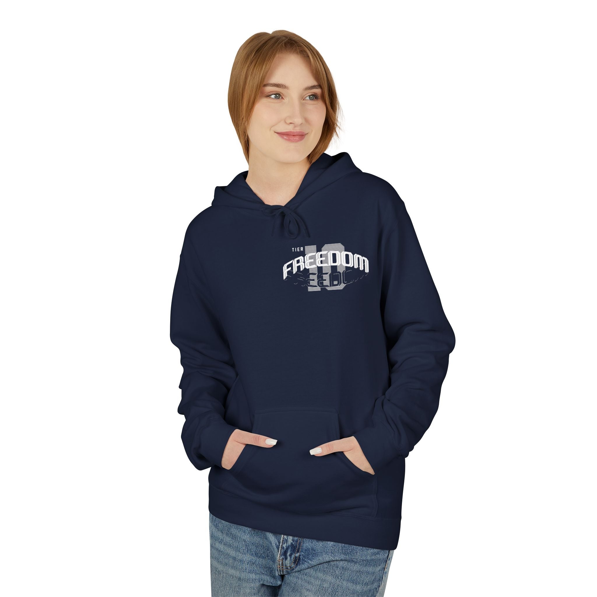 Hoodie — "Where Shit Gets Real" Bold Graphic Pullover