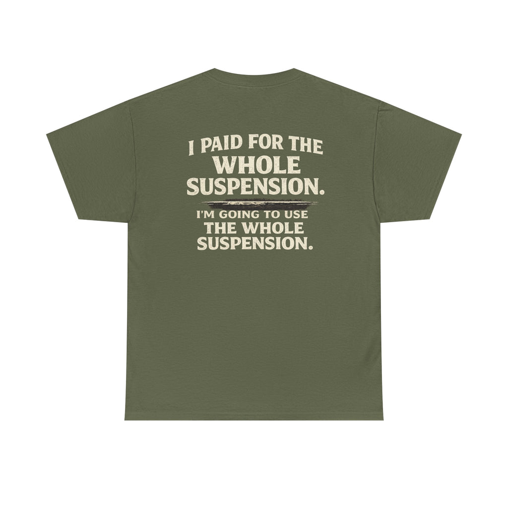 Using whole suspension Tee