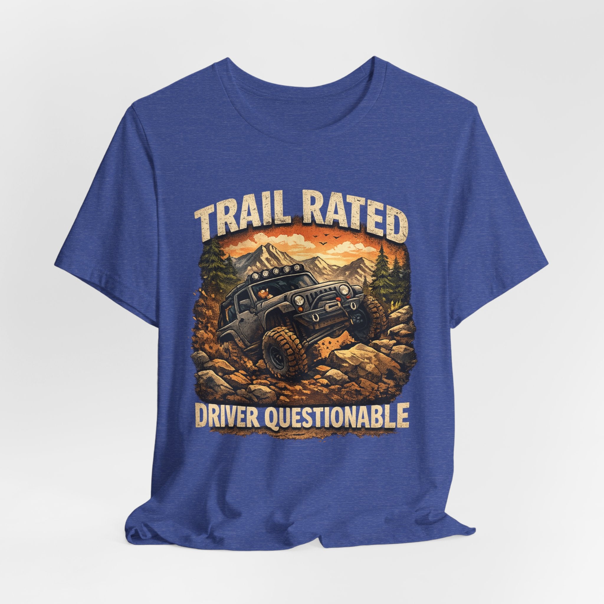 Trail Rated T-Shirt — Off-Road Adventure Graphic Tee