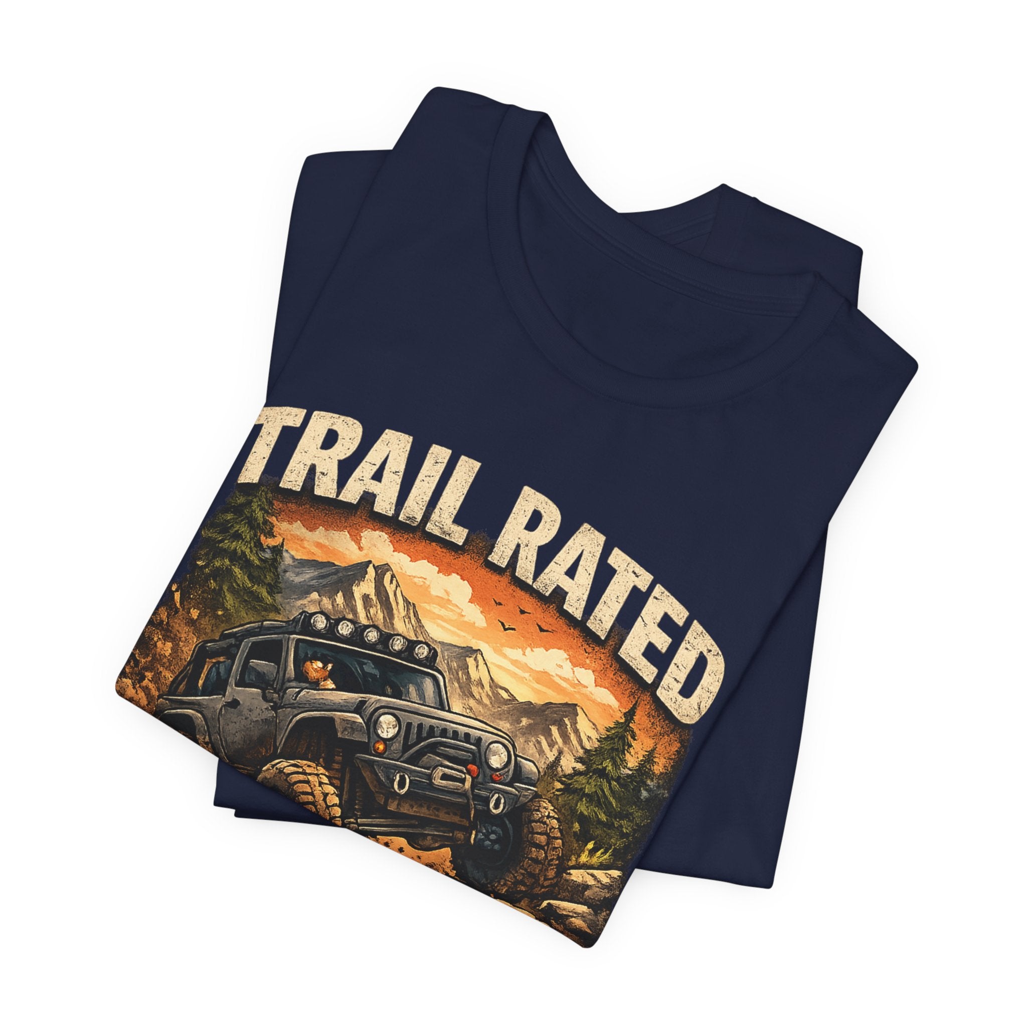 Trail Rated T-Shirt — Off-Road Adventure Graphic Tee