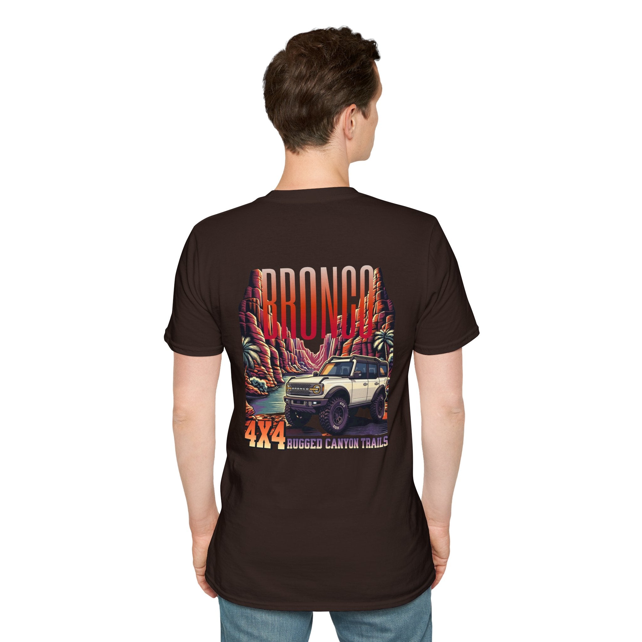 Bronco 4x4 T-Shirt — Outdoor Travel Graphic Tee