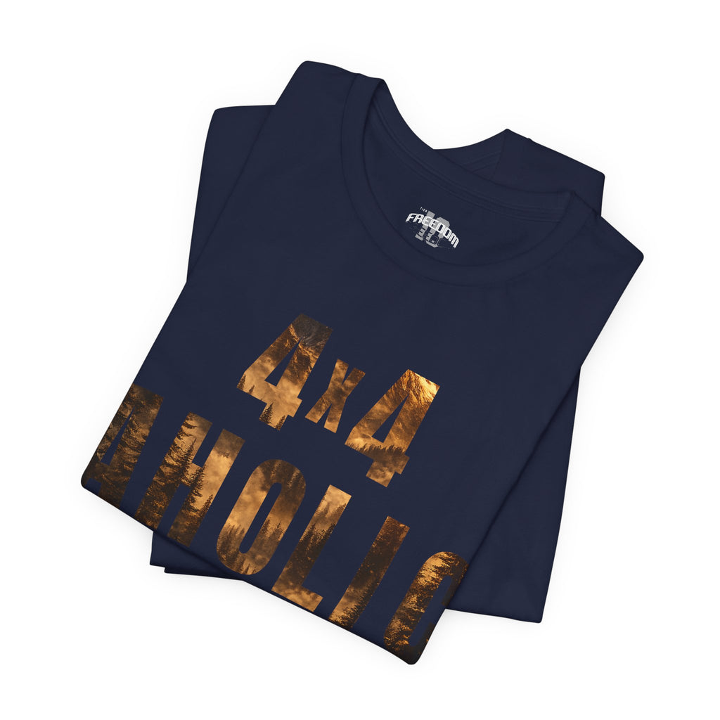 4x4 Aholic Tee — Off‑Road 4x4 Enthusiast Graphic T-Shirt