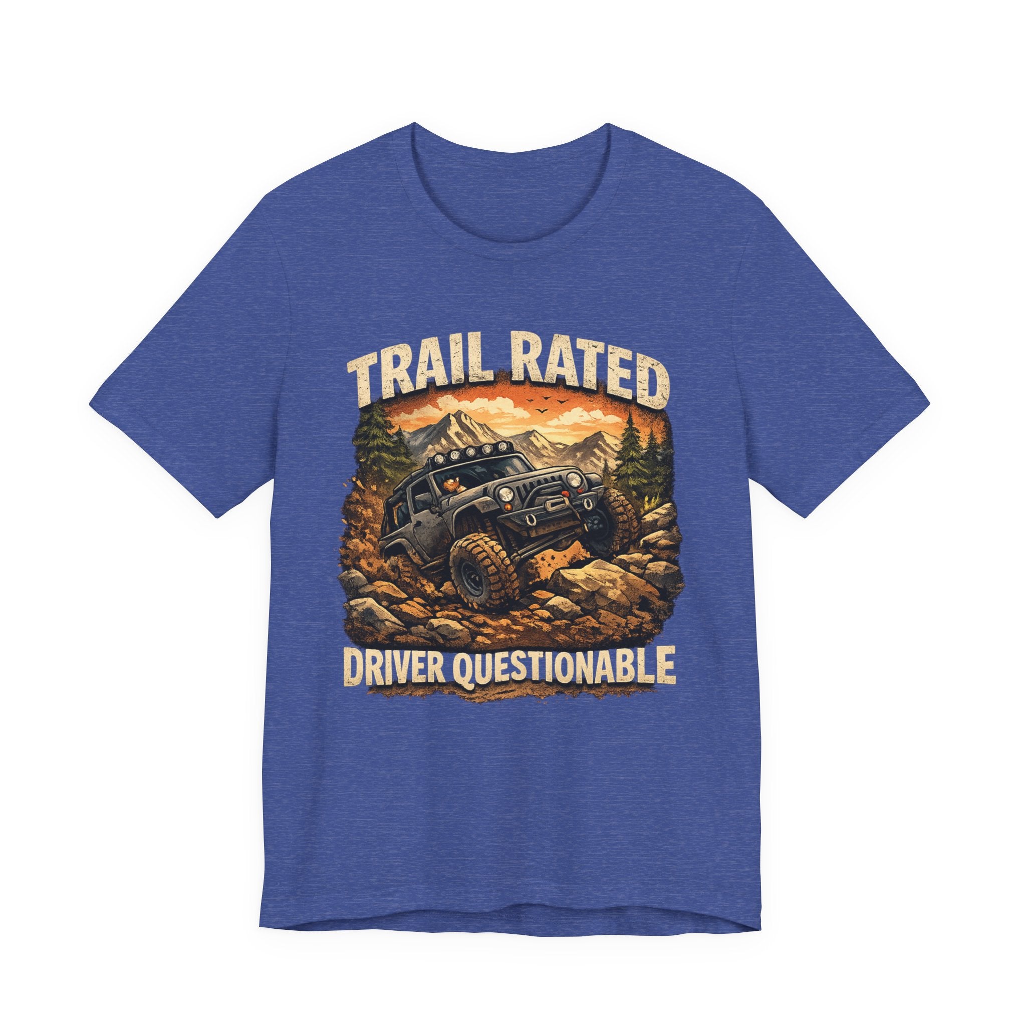 Trail Rated T-Shirt — Off-Road Adventure Graphic Tee