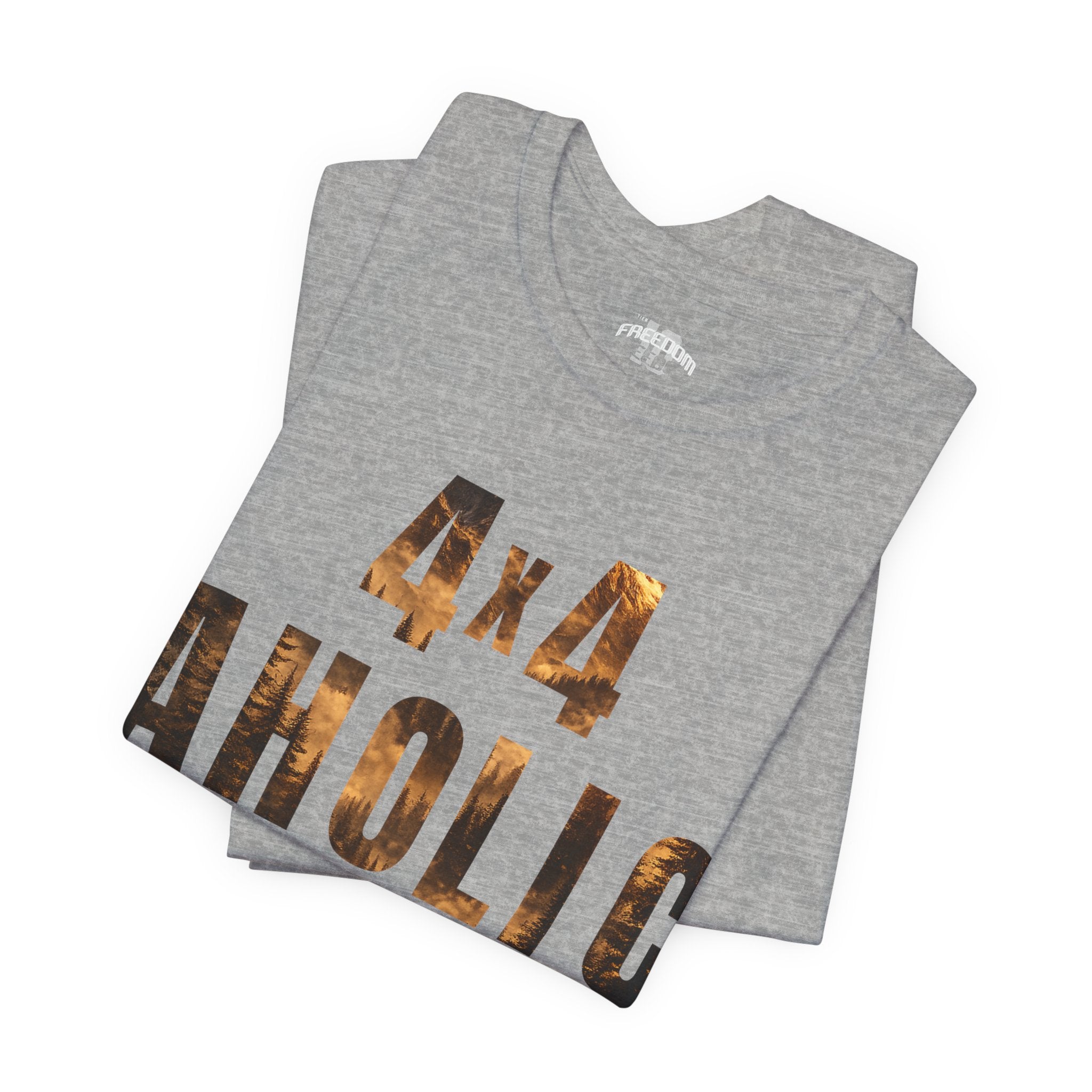 4x4 Aholic Tee — Off‑Road 4x4 Enthusiast Graphic T-Shirt