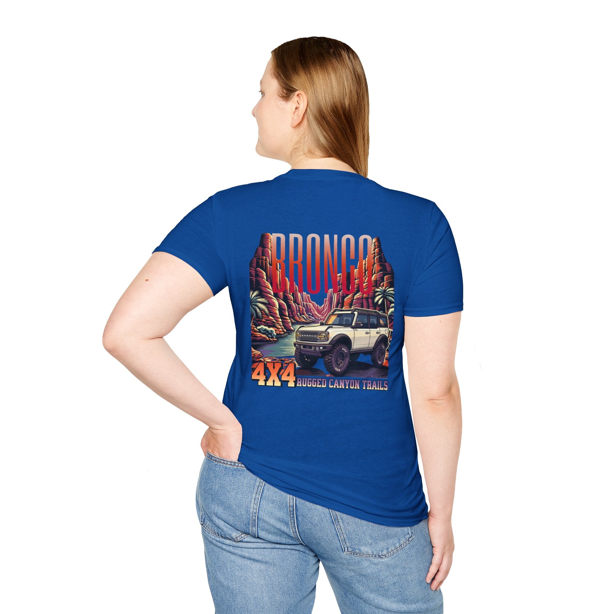 Bronco 4x4 T-Shirt — Outdoor Travel Graphic Tee