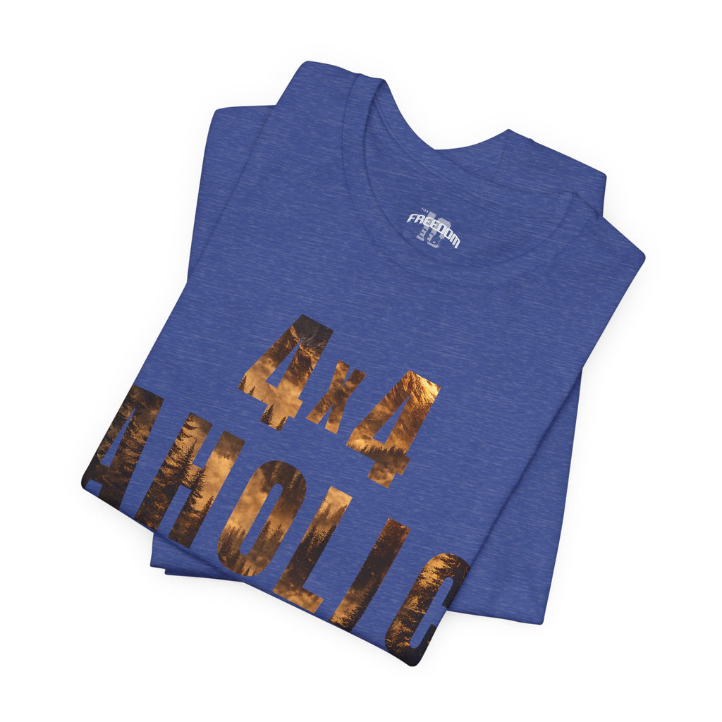 4x4 Aholic Tee — Off‑Road 4x4 Enthusiast Graphic T-Shirt