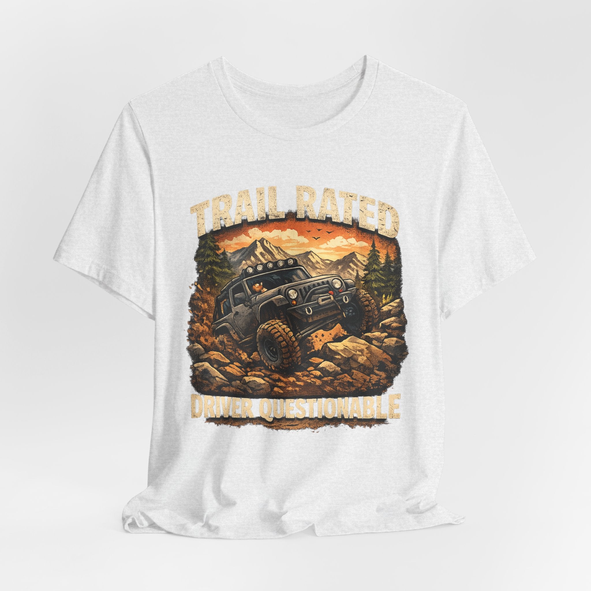 Trail Rated T-Shirt — Off-Road Adventure Graphic Tee