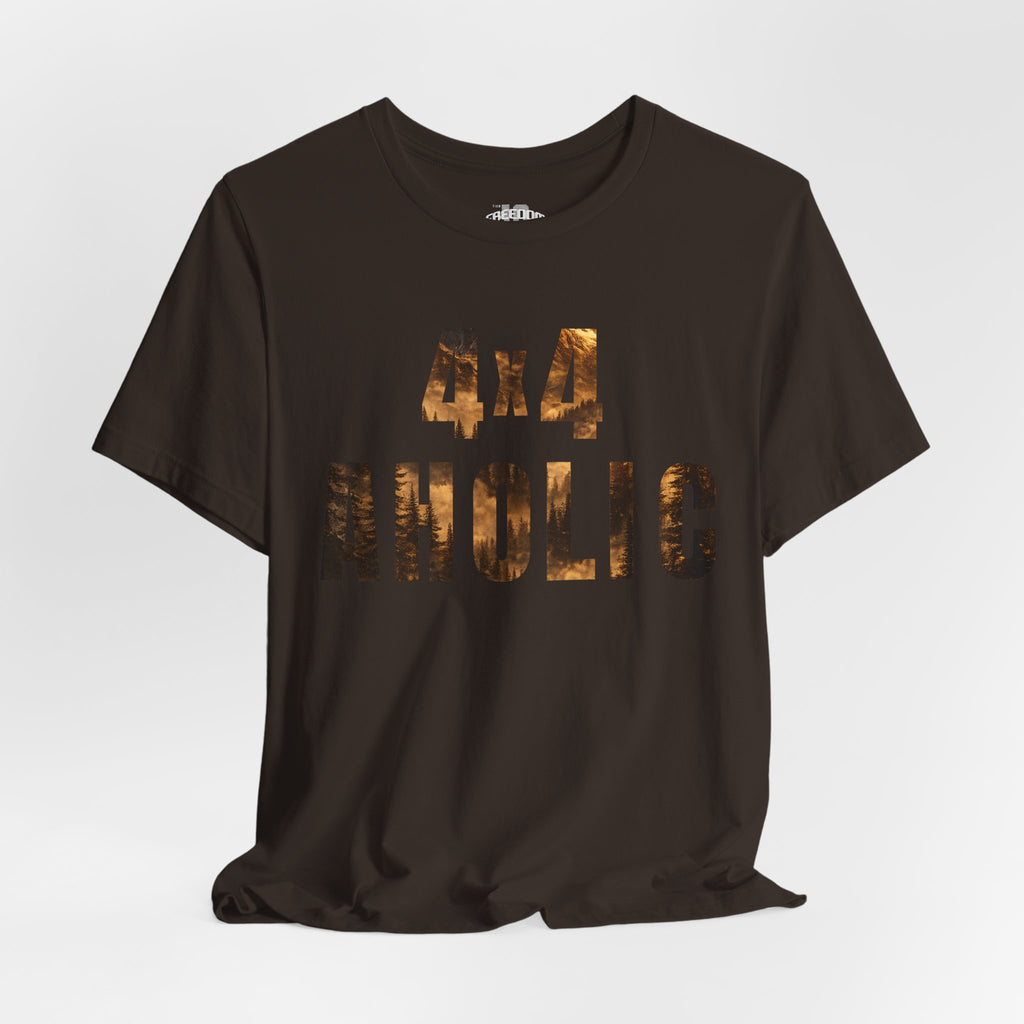 4x4 Aholic Tee — Off‑Road 4x4 Enthusiast Graphic T-Shirt