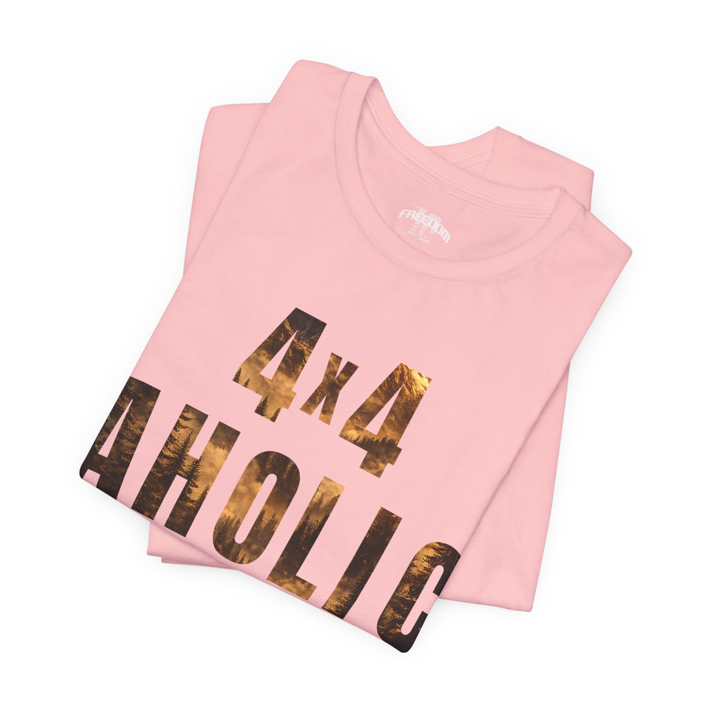 4x4 Aholic Tee — Off‑Road 4x4 Enthusiast Graphic T-Shirt