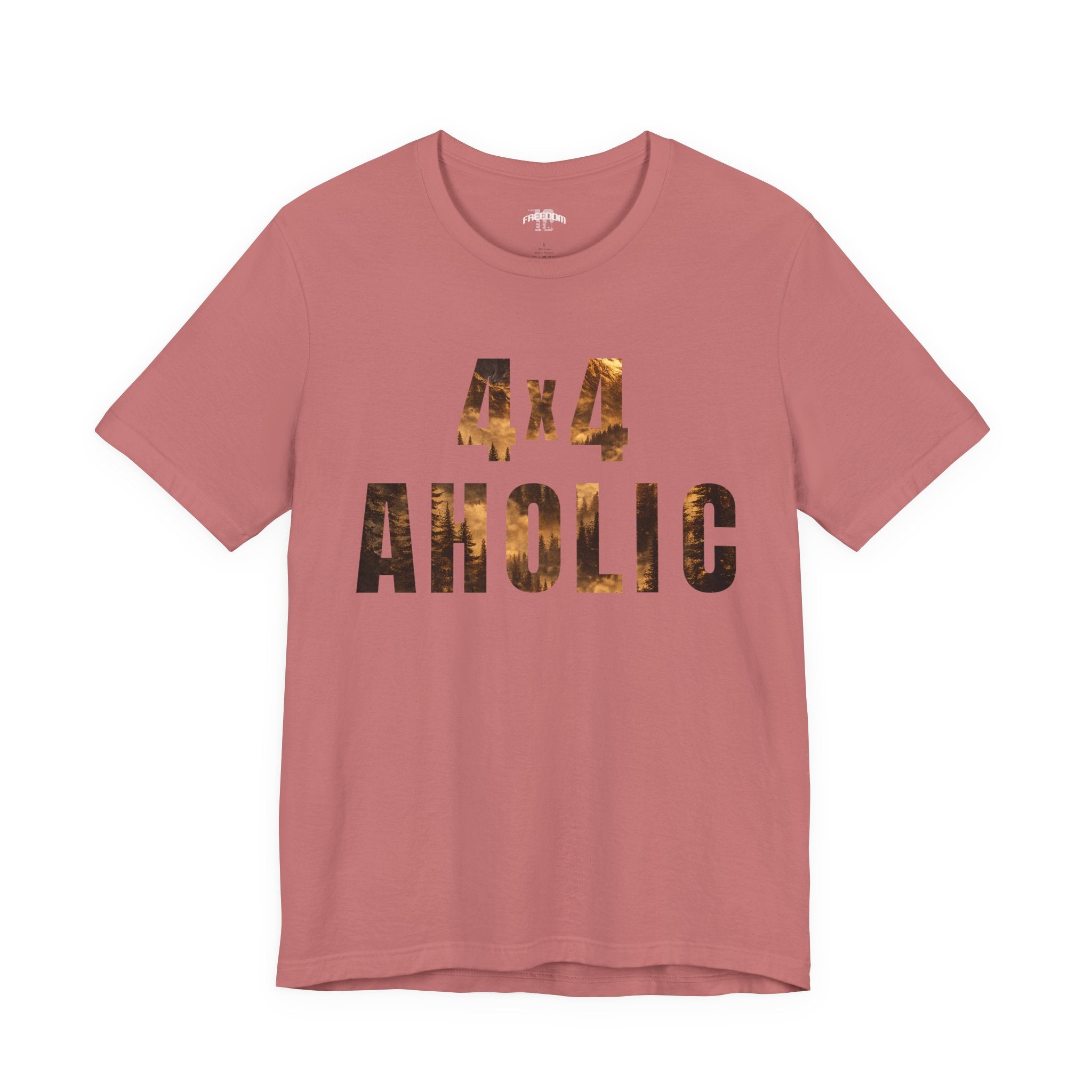4x4 Aholic Tee — Off‑Road 4x4 Enthusiast Graphic T-Shirt