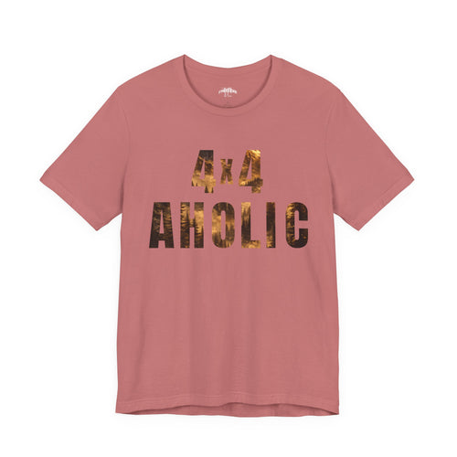 4x4 Aholic Tee — Off‑Road 4x4 Enthusiast Graphic T-Shirt