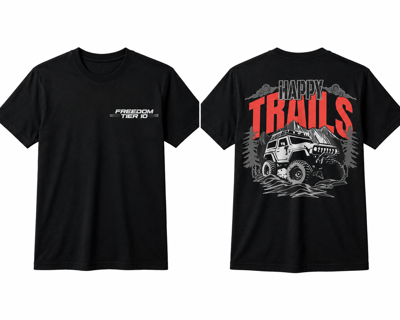 Happy Trails Off-Road Adventure T-Shirt
