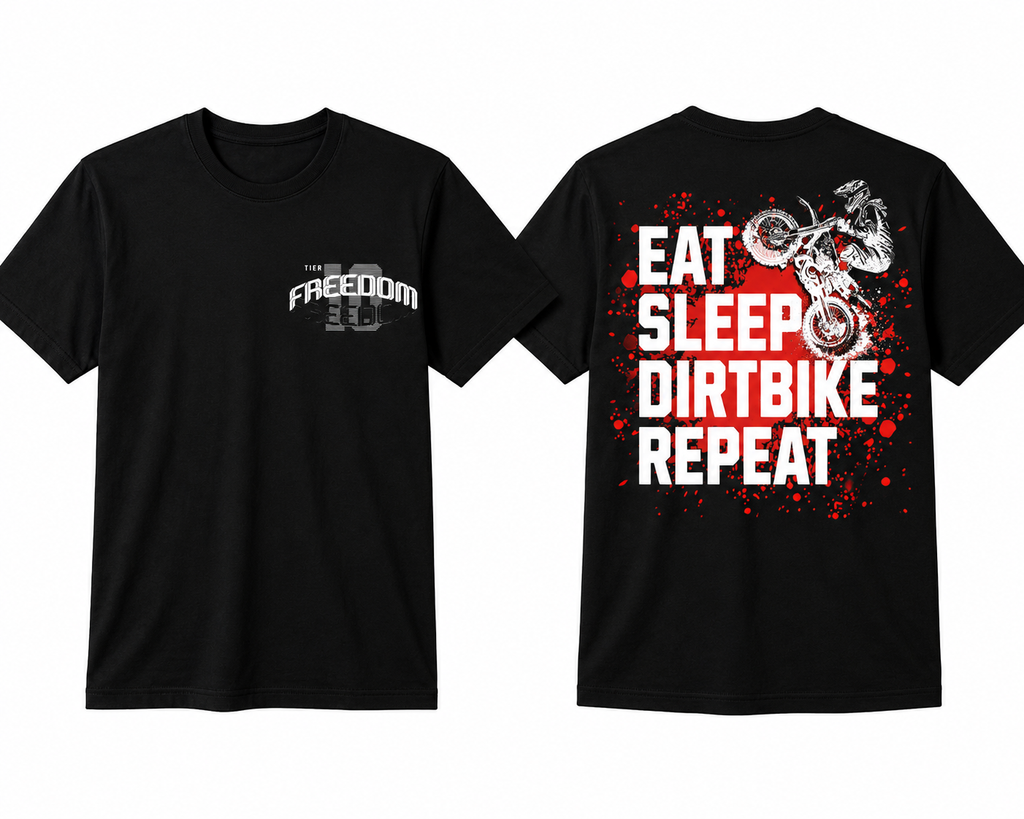 Freedom Tier 10 Dirt Bike Tee