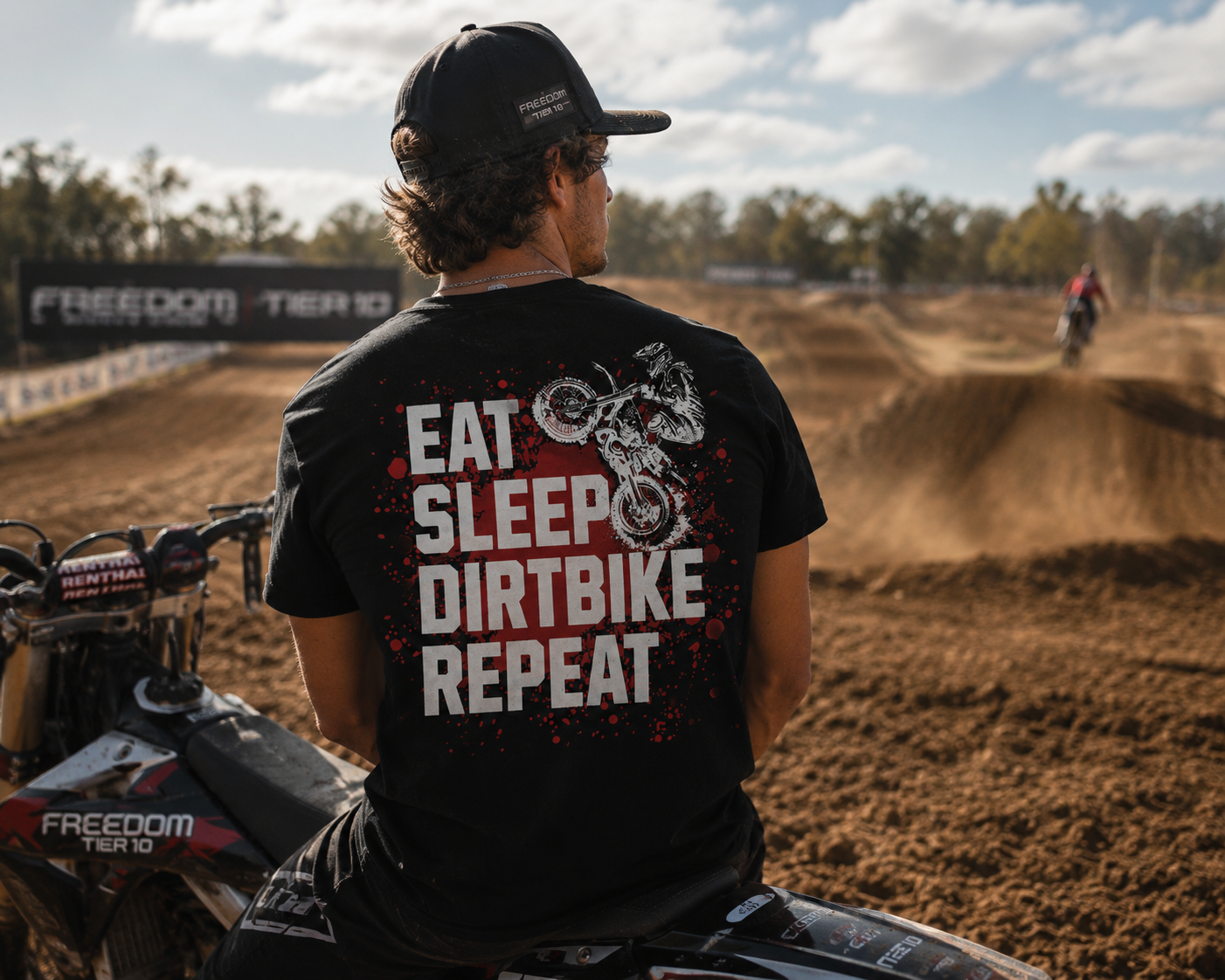 Freedom Tier 10 Dirt Bike Tee