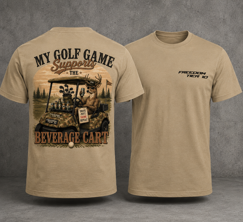 My Golf Game Supports the Beverage Cart Tee